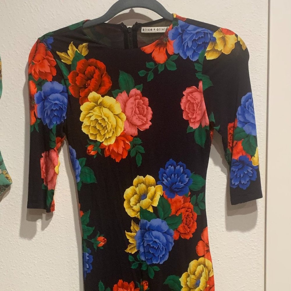 Alice + Olivia Midi Dress